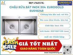 Chậu rửa bát chống xướt EurogoldEUS18248 